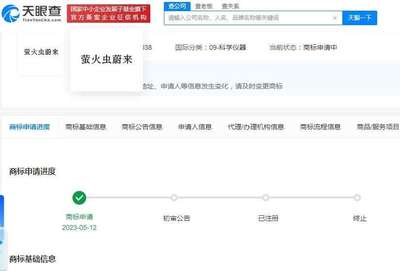 蔚來旗下第三品牌螢火蟲申請商標